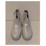 NEW CAT & JACK KIDS FLORA BOOTS SIZE 11 SILVER