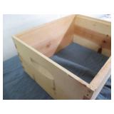 Solid Wood stackable deep bee hive ...