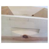 Solid Wood stackable deep bee hive ...