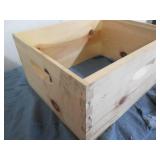 Solid Wood stackable deep bee hive ...