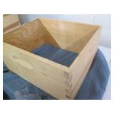 Solid Wood stackable deep bee hive ...