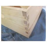 Solid Wood stackable deep bee hive ...