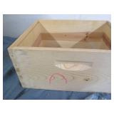 Solid Wood stackable deep bee hive ...
