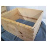 Solid Wood stackable deep bee hive ...