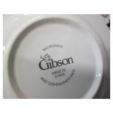 Gibson dinnerware set...