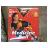 Medicine ball, massaging insoles an...