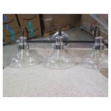 Bathroom sink and light...