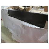 Large wood table top with no legs, ...