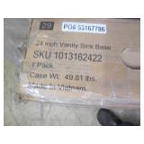 24" Vanity sink base...