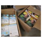 Lot of purses, decor, drink concent...