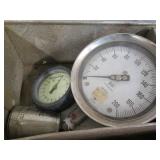 Tool box full of guages, screws and...