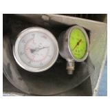 Tool box full of guages, screws and...