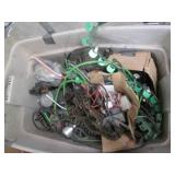 Tote containing assorted tools and ...