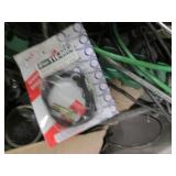 Tote containing assorted tools and ...