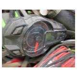 Box of assorted batteries, charger ...