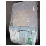 Pallet of assorted tiles and trim t...