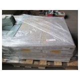 Pallet of assorted tiles and trim t...