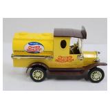 Pepsi-Cola Vintage Die-Cast Delivery Truck Toy - Yellow & Brown
