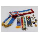 Fraternal Medals & Ribbons Group - Spolek Sv. Frantiska Ser, Lonsdale MN