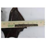 Metal Dragon Wall Art Set - 4 Pieces, Colorful Fantasy Dragon Sculptures Various Sizes