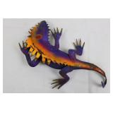 Metal Dragon Wall Art Set - 4 Pieces, Colorful Fantasy Dragon Sculptures Various Sizes