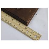 Taxidermy Fish Head Mounted on Wood Plaque Display - Rustic Marine Trophy 10" x 8" x ~5"