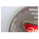 Miller High Life Round Light up Beer Sign - Vintage Advertising Wall Decor Approximately 12"