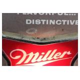 Miller High Life Round Light up Beer Sign - Vintage Advertising Wall Decor Approximately 12"