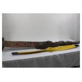 Lakeside Bar Sign (Lot of 2) - Wooden Vintage Sign Panels, 78in & 55in