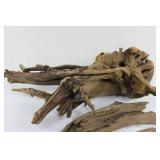 Driftwood Decor Set - 4 Pieces (Three Branches & Flat Slab) 20"-25"