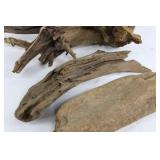 Driftwood Decor Set - 4 Pieces (Three Branches & Flat Slab) 20"-25"