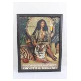 Olde English 800 Malt Liquor Framed Poster - Smooth & Mellow - 20 x 26 in