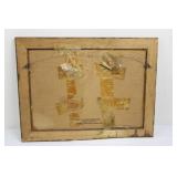 Canadian Club Imported Framed Wall Sign - The Best In The House 19" x 21"