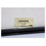 Al Agnew Wolf in Snow Framed Print, 1991 27" x 21"