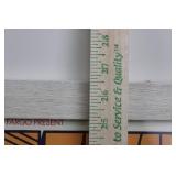 Framed Psychedelic Poster Art - Colorful Landscape with Stylized Figure 26.5" x 20.5"