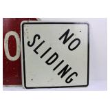 Vintage Road Signs - STOP Sign, Elephant Crossing, No Parking This Side (Lot of 5) Various Sizes