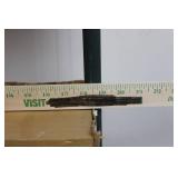 Vintage Nautical 3-Tier Wall Shelf with Oar Accent and To Life Boats Sign