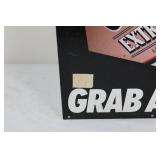 Coors Extra Gold Draft Poster Sign - Grab A Cold Gold Vintage Beer Ad 23"Tall