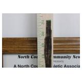 North County Newspapers Bocce Ball Championship Poster - 1990 World Beach Championship (Framed) 19.5" x 11.5"