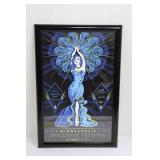 Minneapolis Burlesque Festival Poster - Framed (October 3-6, 2019) 18.5" x 12"