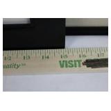 Vic Cartoon Print Pair - 2 Framed Black Wood Frames, German Humor & Bar Scene