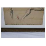 Five Vintage Framed Pictures - Landscapes & Portraits in Ornate Frames Many Sizes