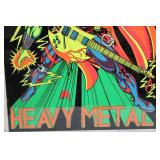 Heavy Metal Poster - Framed, 36 x 24.5 in