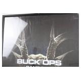 Buck Ops Game On Framed Poster - 36x24.5 in
