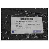 Chevrolet Floor Mat Set - GM 84134919 Front & Rear - Black