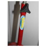 Eskimo Ice Auger - Red Manual Ice Drill with Spiral Blade