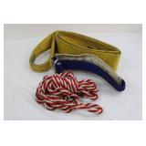 DEIST Strap Lanyard, Lifting strap, Red/White Rope