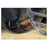 BB Vintage Cast Iron Cookware Set in Wooden Box