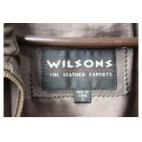 Wilsons Leather - Brown Leather Bomber Jacket XL