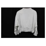 Pazzo! White Cotton Blazer - Size M - Made in Hong Kong - RN 67870